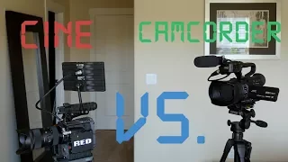 Digital Cinema Vs. Pro Camcorder: Which one to Get