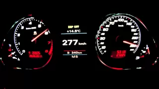 AUDI RS6 MTM 730PS 0-333 km/h BULGARIA