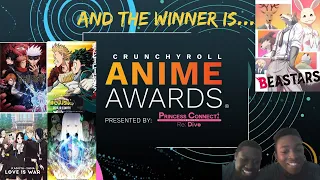 🏆KING$REACT to the Crunchyroll Anime Awards 2021🏆