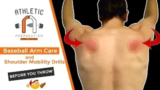 Baseball Arm Care Exercises & Mobility Drills [BEFORE YOU THROW]