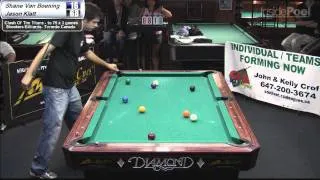 Shane Van Boening vs Jason Klatt 2 at the Clash of the Titans at Shooters