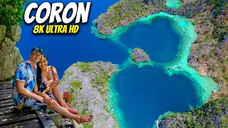 CORON PALAWAN Like Never Seen Before - 8k Ultra HD (Chindonan Island Resort)