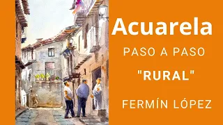 Acuarelas Fermín López