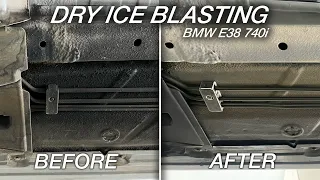 Dry Ice Cleaning BMW 740i E38 - Cleaning Motivation