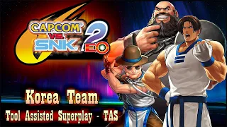 【TAS】CAPCOM VS SNK 2 - KOREA TEAM