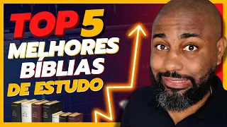 🔴 QUAL A MELHOR BÍBLIA DE ESTUDO? As 5 melhores Bíblias de Estudo | Flávio Sacramento