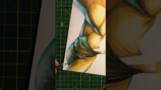 SAITAMA realistic style | one punchman anime drawing