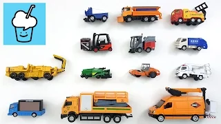 Learning Special Utility vehicles for kids with tomica トミカ siku