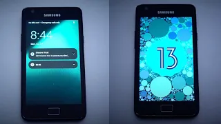 Running Android 13 on the Galaxy S2?