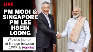 LIVE:PM Modi & Singapore PM Loong witness launch of linkage between India's UPI & Singapore's PayNow