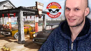 Открыл заправку. Симулятор заправщика. Gas Station Simulator #1