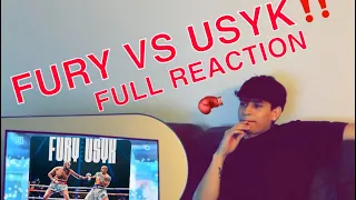 Fury vs Usyk full fight reaction!! *LIVE*