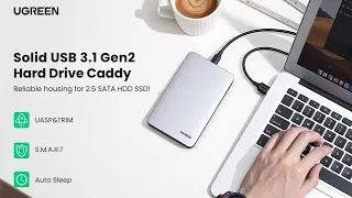 Внешний корпус для жесткого диска Ugreen CM300 HDD/SSD карман SATA 2.5" USB 3.0