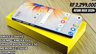 Akhirnya Datang Juga🔥 RAM 12/256 GB, Snapdragon 8 Gen 3, 6000mAh - Hp Keluaran Terbaru 2024