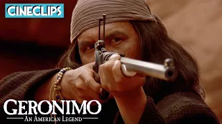 Geronimo: An American Legend | Geronimo Scares Off The Tombstone Posse | CineClips