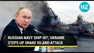 Russian ship hit in Snake Island; Ukraine steps up aggression in Black Sea | Explained