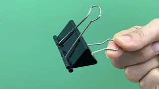 10 Amazing Hacks with Binder Clips That Are Truly Useful / Clever Binder Clip Tricks