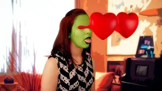 The MASK Girl (Pumping Heart Eyes) Remake Effect