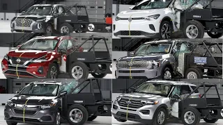 8 Mid-Size SUV Side Crash Test