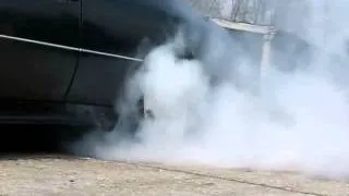 Mercedes C124 230CE Burnout