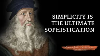 Leonardo da Vinci Quote ❗ and Saying that Simplicity is the Ultimate Sophistication
