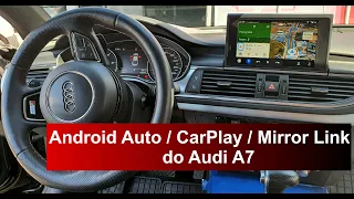 Android Auto / CarPlay / Mirror Link do Audi A7