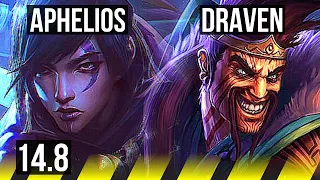 APHELIOS & Pyke vs DRAVEN & Alistar (ADC) | 7/2/12, Dominating | JP Master | 14.8