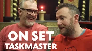 Greg Davies & Alex Horne Behind the Scenes of Taskmaster | On Set
