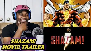 SHAZAM! - Official Teaser Trailer REACTION/REVIEW | Jamal_Haki