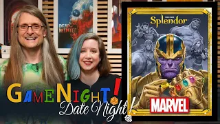 Splendor Marvel - GameNight! DateNight!!  Se8 Ep28 - How to Play and Playthrough