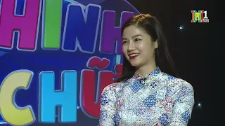 Đuổi Hình Bắt Chữ - Diễn viên Xinh đẹp thích thú khi được MC Xuân Bắc Khen trẻ đẹp - Game Show HOT