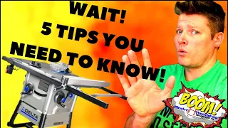 Top 5 Tips for your Table Saw!