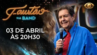 FAUSTÃO NA BAND | ESTRELAS DA VOZ  - 03/04/2023 - PROGRAMA COMPLETO