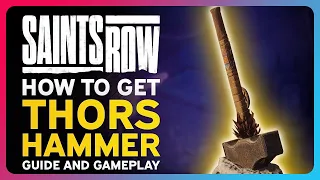 Saints Row - How To Get THORS HAMMER! (Guide and Gameplay)