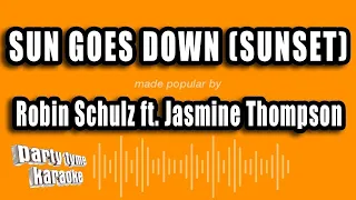 Robin Schulz feat. Jasmine Thompson - Sun Goes Down (2014 / 1 HOUR LOOP)