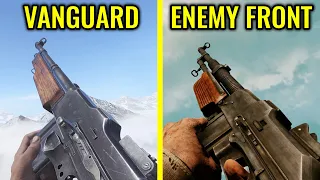 COD Vanguard vs Enemy Front -  Weapons Comparison