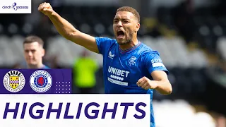 St Mirren 1-2 Rangers | Gers Hold Onto Title Hopes With Dessers Winner | cinch Premiership