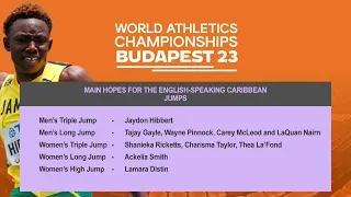 Budapest 23 preview: jumps, 2023 World Championships begin this Saturday.