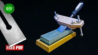 Perfect Chisel Sharpening Jig - How to sharpen a Chisel