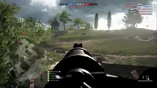 BATTLEFIELD 1 TANK HUNTER/long range kill/sniper/ moving target
