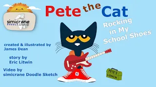 Pete the Cat Rocking in My School Shoes | Book Video for Children | @simicrane