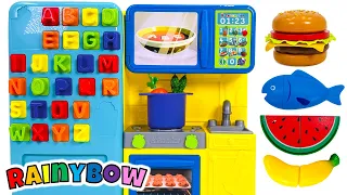 Best Learn ABC with Toy Kitchen | Preschool Toddler Learning Toy Video