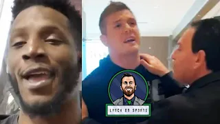 Karl Roberson on Marvin Vettori hotel altercation