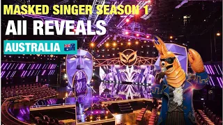 Everybody Revealed Masked Singer (Season 1 Australia 🇦🇺)