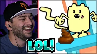 HE NEEDS HELP! - YTP - Wubbzy Rides the MEME TRAIN REACTION!