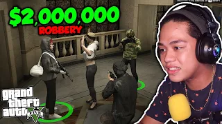 Big BANK $2,000,000 Robbery sa GTA 5!! (Billionaire City) | Gta 5 Roleplay