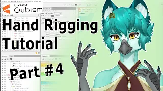 Live 2D Hand Rigging Tutorial - Part 4 - Rigging The Arms