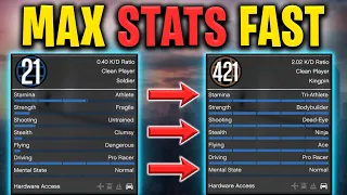 Complete Guide to MAX STATS in GTA Online 2023 (SOLO)