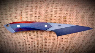 WOOTZ japanes KIRIDASHI knife from REBAR