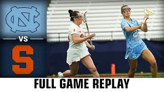 North Carolina vs. Syracuse Full Game Replay| 2024 ACC Women's Lacrosse